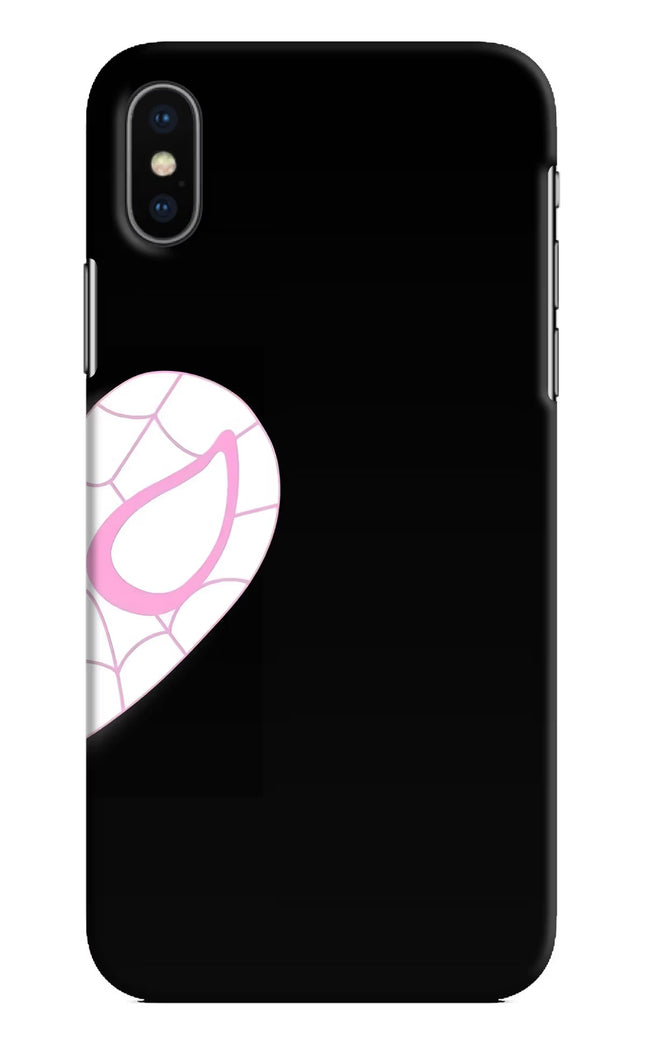 Gwen Mask iPhone XS Hard Case Back Cover by Casekaro