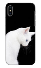Snow Gaze iPhone XS Hard Case Back Cover by Casekaro