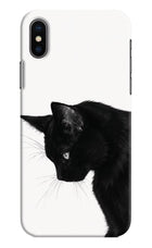 Shadow Gaze iPhone XS Hard Case Back Cover by Casekaro