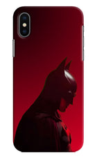 Dark Knight iPhone XS Hard Case Back Cover by Casekaro