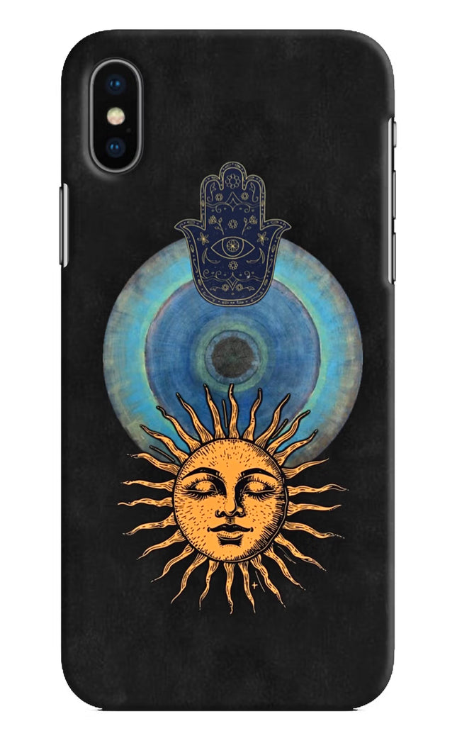 Divine Sun iPhone XS Hard Case Back Cover by Casekaro