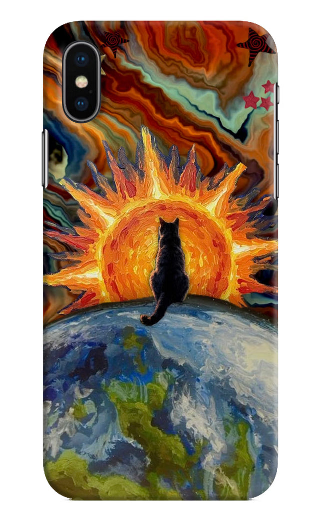 Sunrise Beyond iPhone XS Hard Case Back Cover by Casekaro