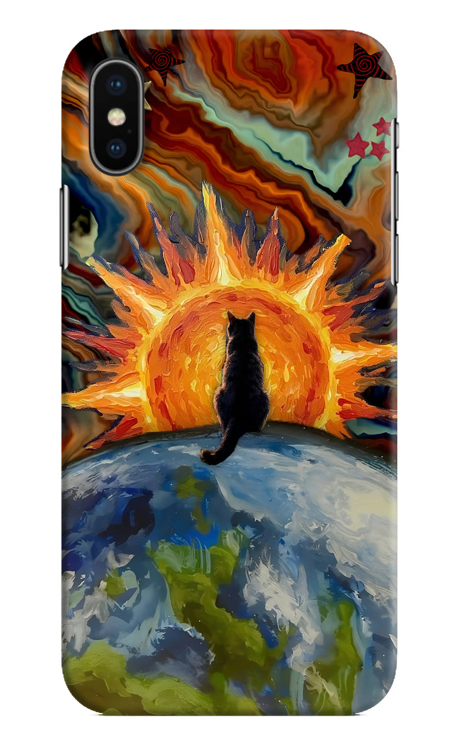 Sunrise Beyond iPhone XS Back Cover, Hard case