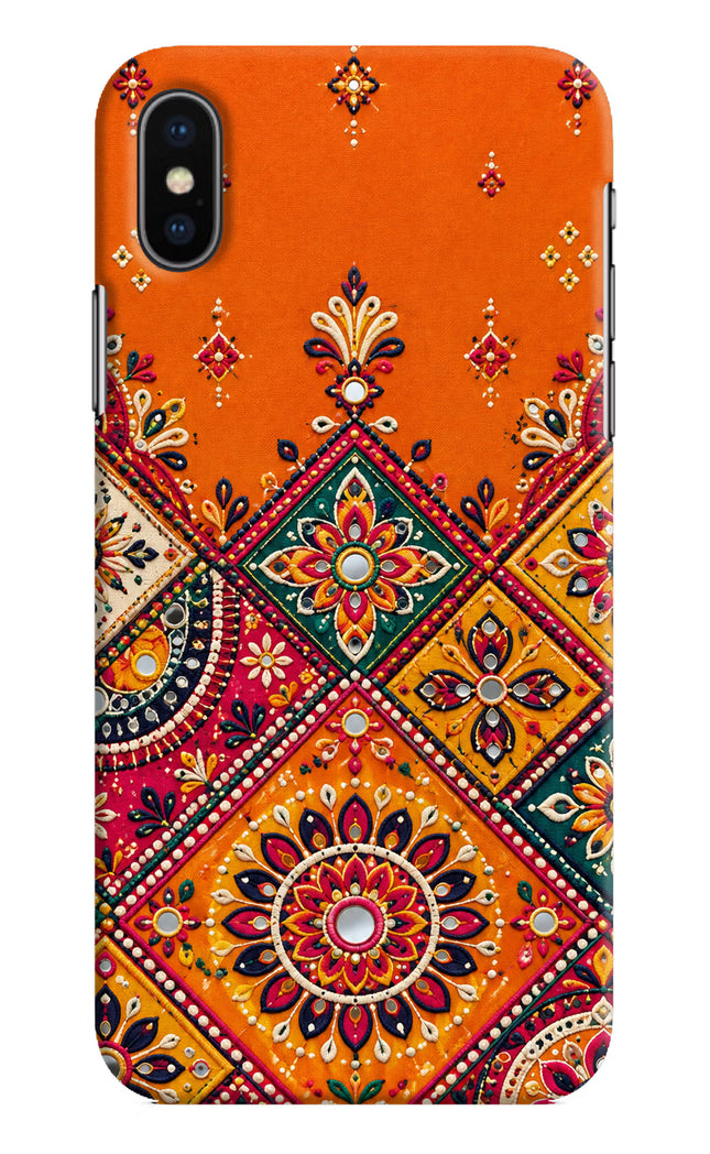 Kutch Glow iPhone XS Hard Case Back Cover by Casekaro