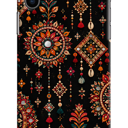 Boho Noir iPhone XS Back Cover