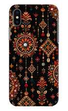 Boho Noir iPhone XS Back Cover