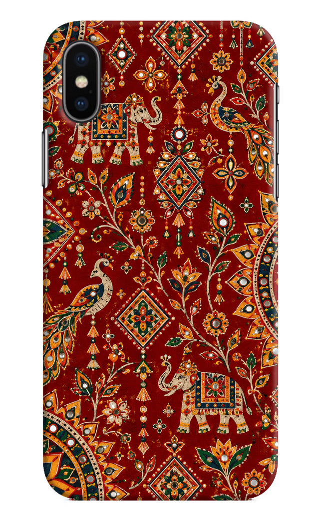 Laal Riwaaz iPhone XS Hard Case Back Cover by Casekaro
