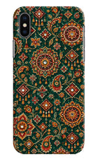 Green Pataka iPhone XS Back Cover