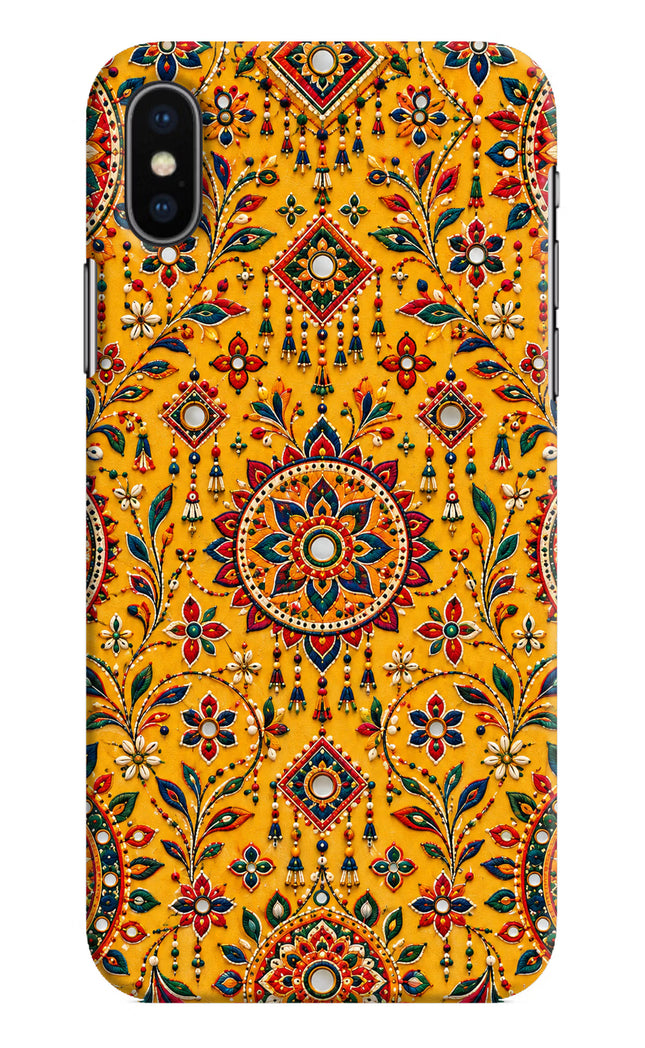 Sunlit Aura iPhone XS Hard Case Back Cover by Casekaro