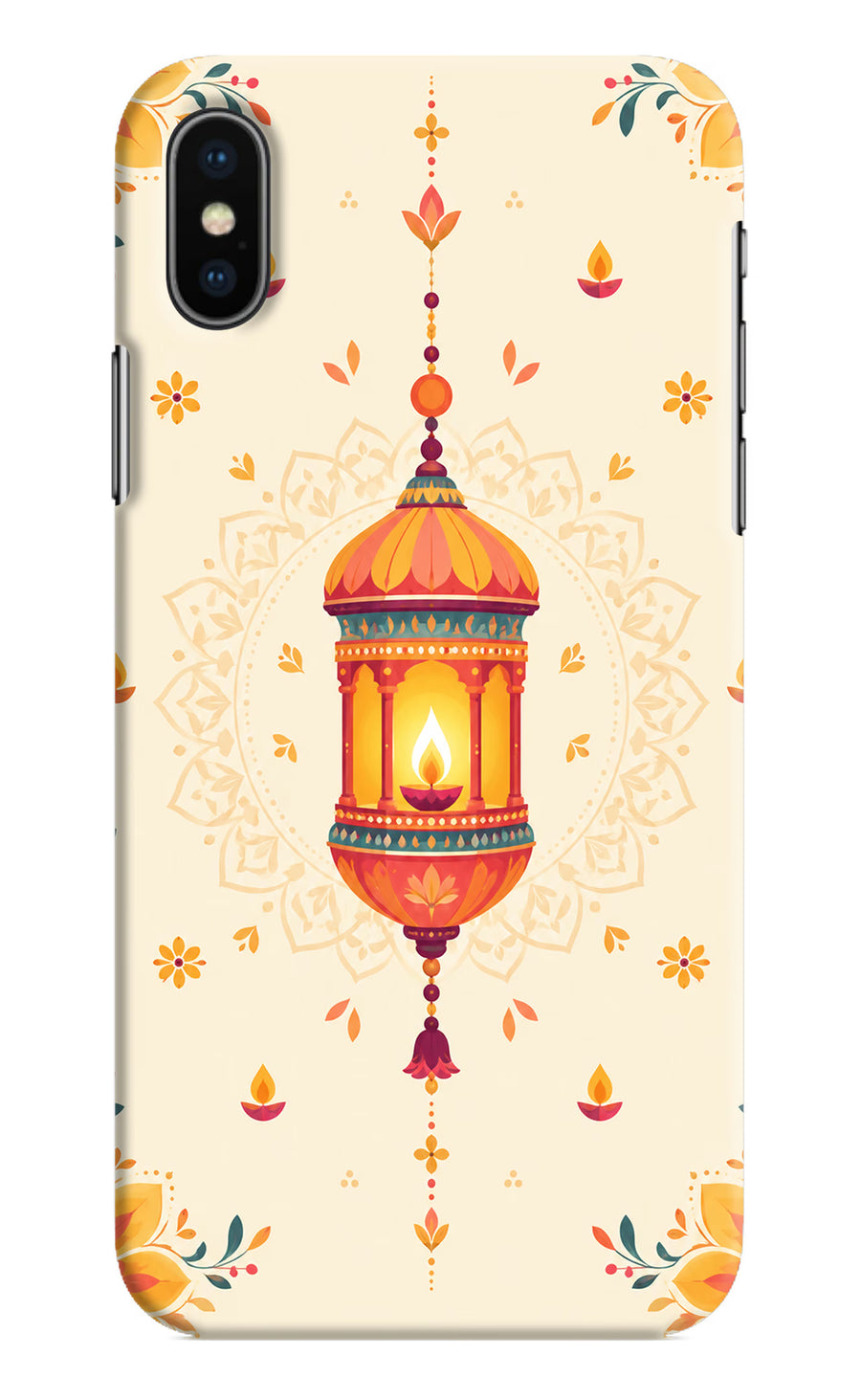 Golden Lantern iPhone XS Back Cover, Hard case