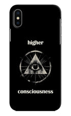Illuminati Eye iPhone XS Hard Case Back Cover by Casekaro
