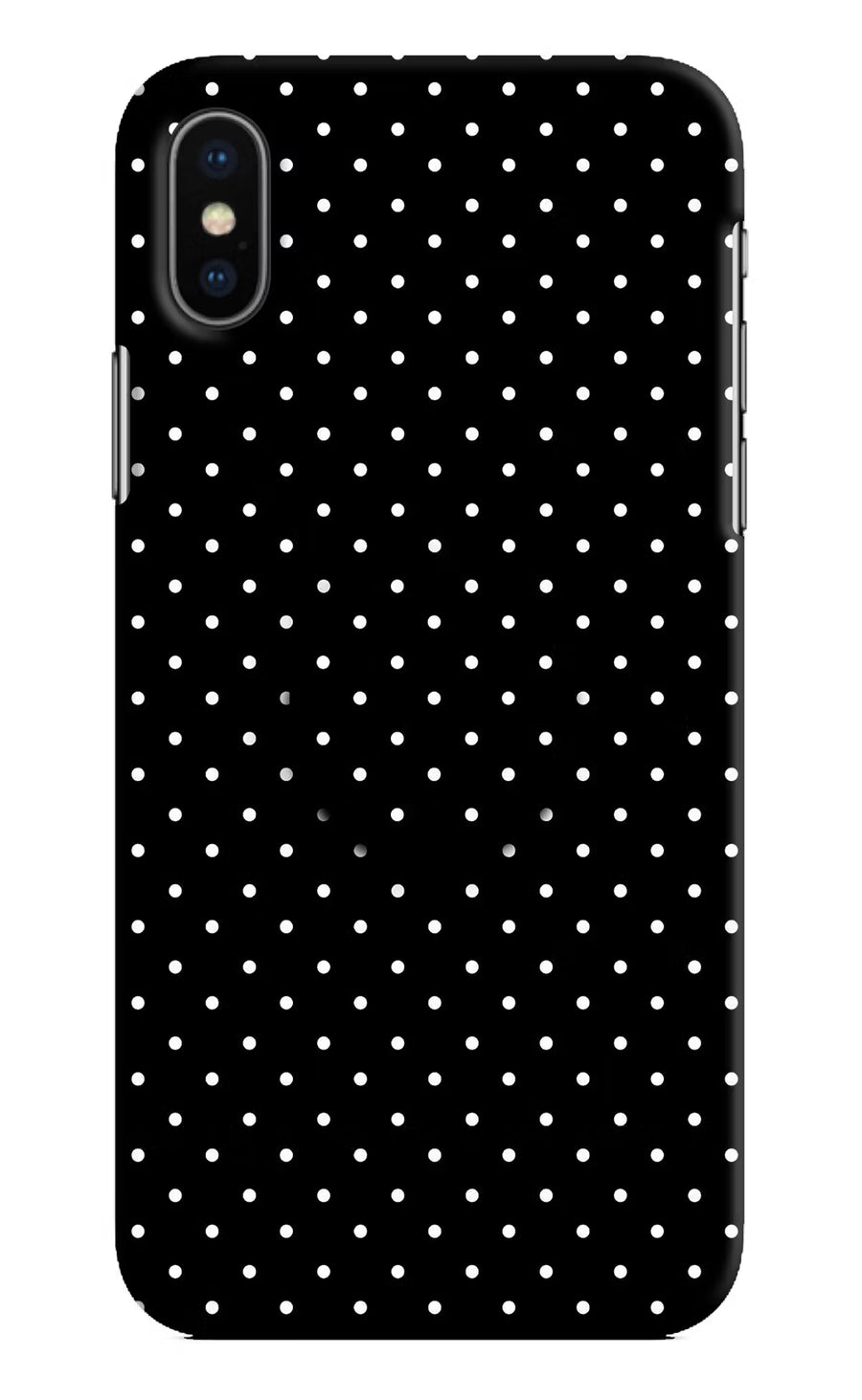 White Dots iPhone XS Pop Case, Hard case