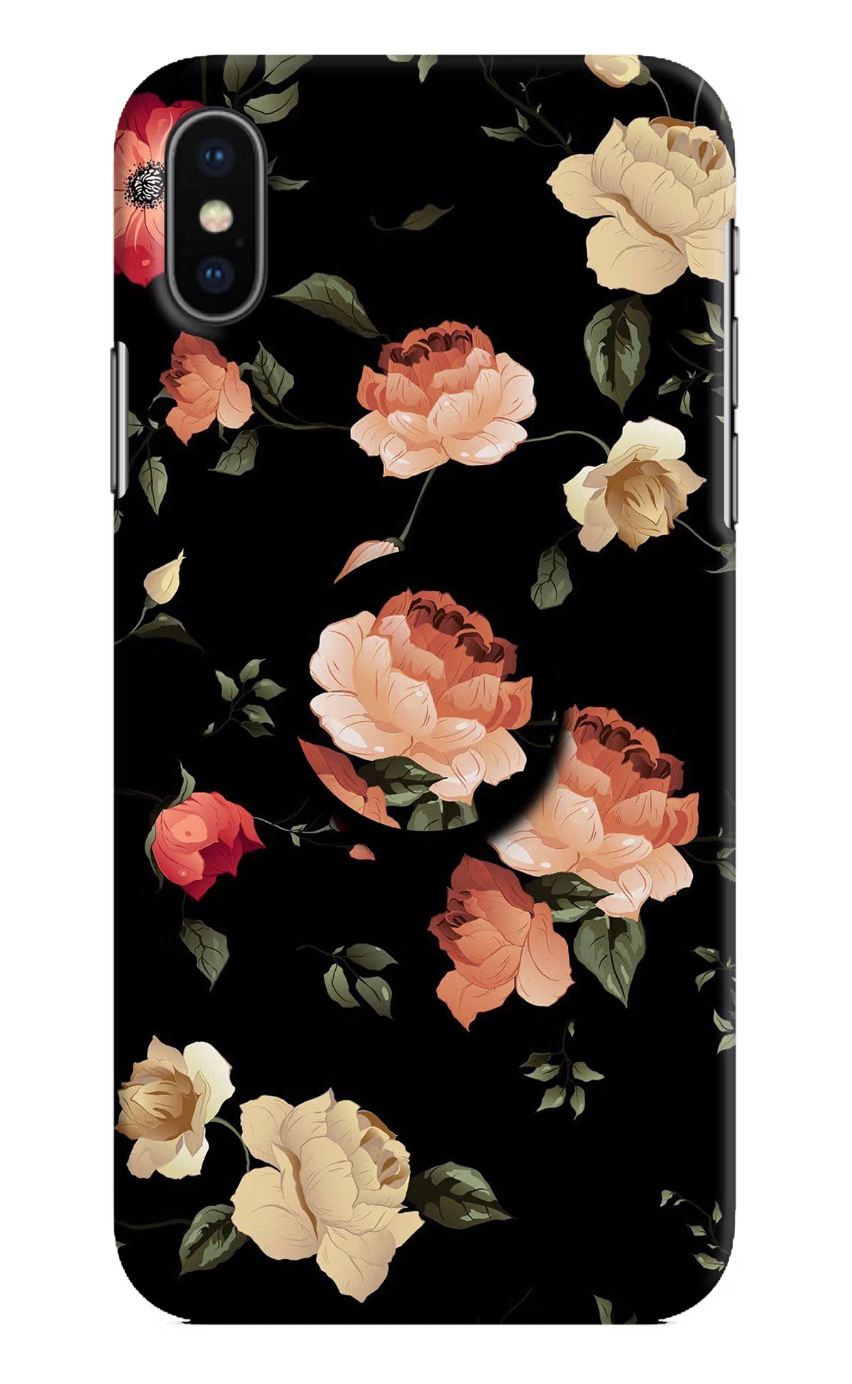 Flowers iPhone XS Pop Case by Casekaro
