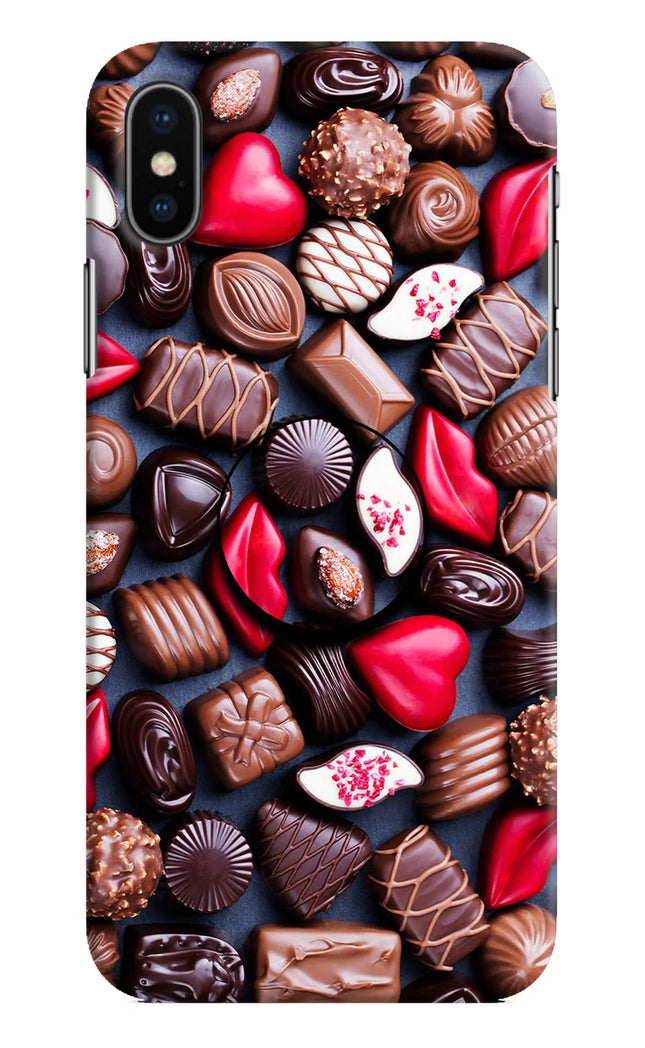 Chocolates iPhone XS Pop Case by Casekaro
