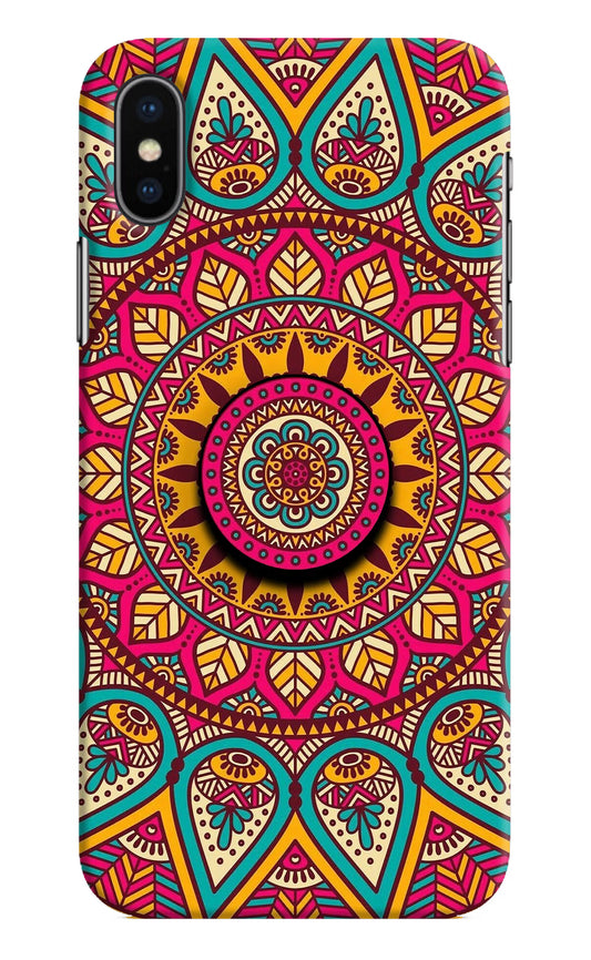 Mandala iPhone XS Pop Case by Casekaro
