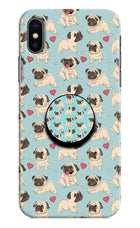 Pug Dog iPhone XS Pop Case by Casekaro