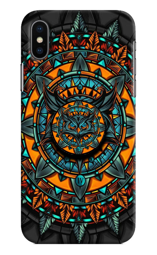 Angry Owl iPhone XS Pop Case by Casekaro