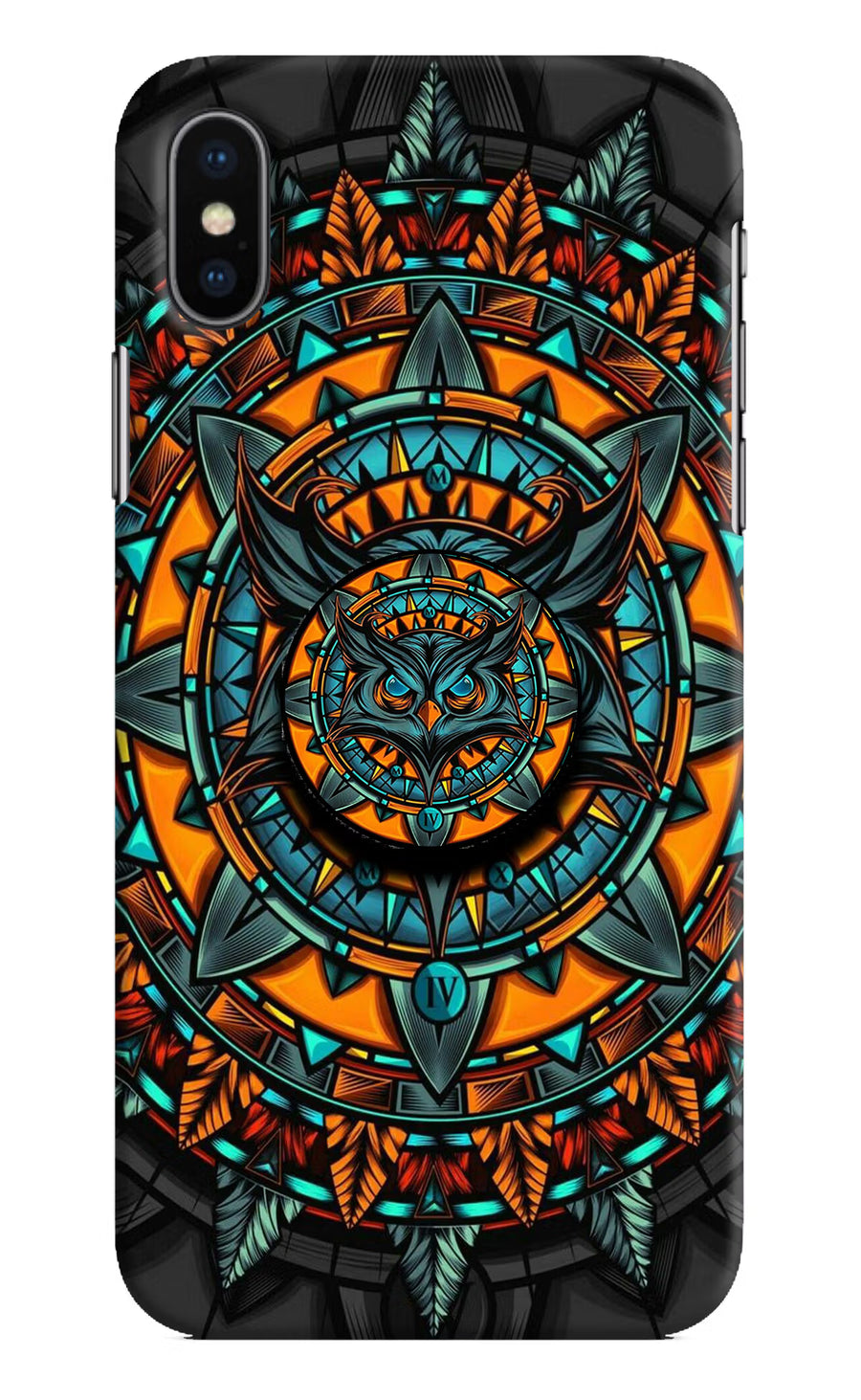 Angry Owl iPhone XS Pop Case, Hard case