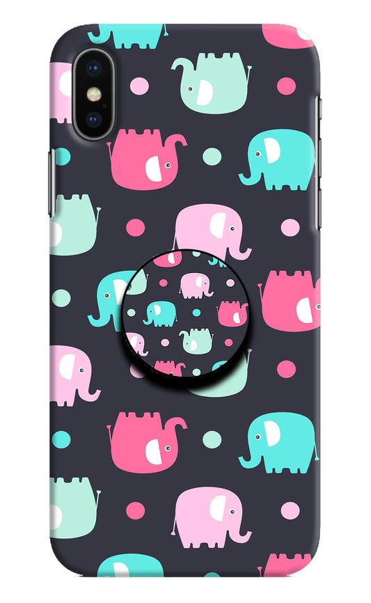Baby Elephants iPhone XS Pop Case by Casekaro