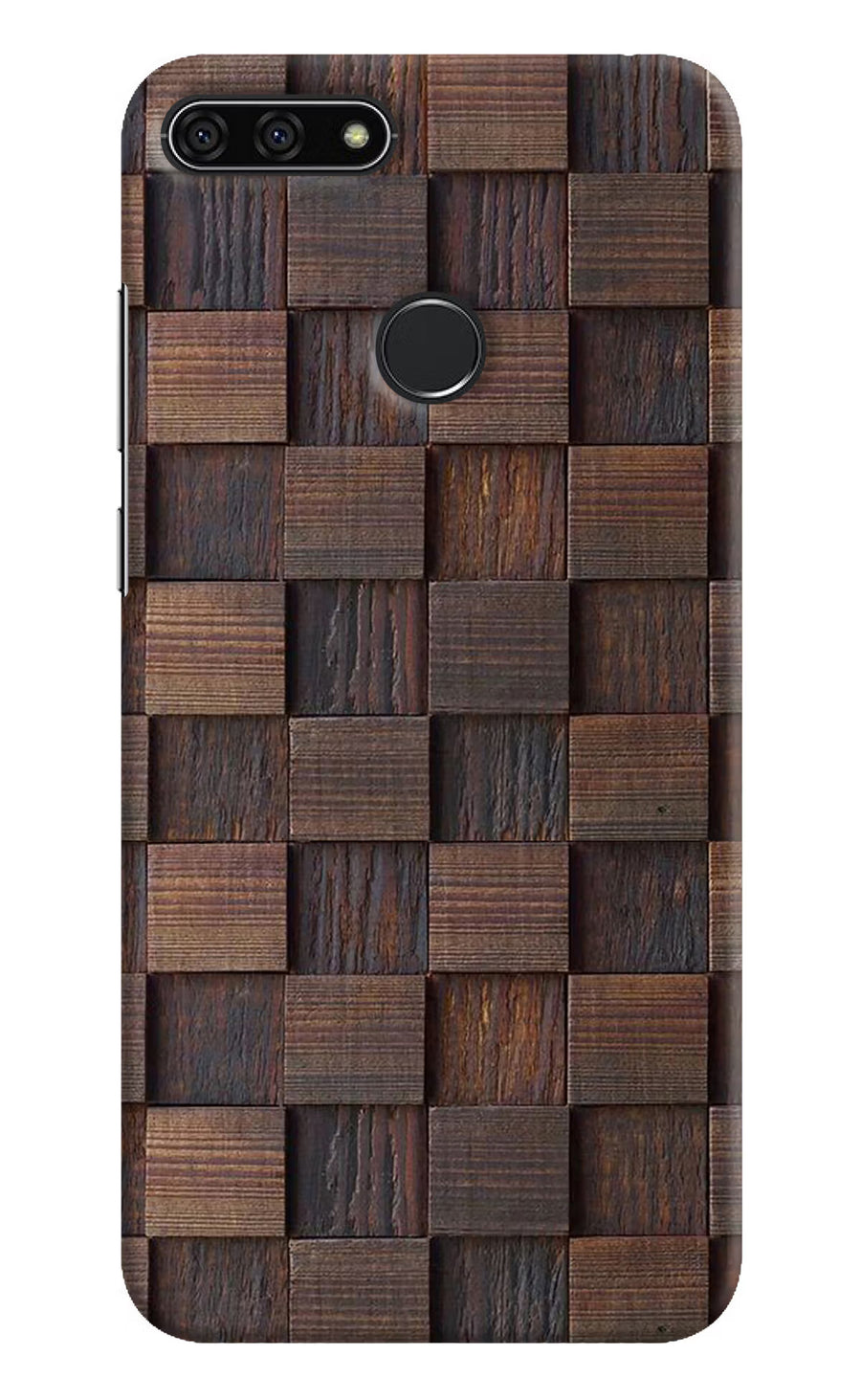 Wooden Cube Design Honor 7A Back Cover, Hard case