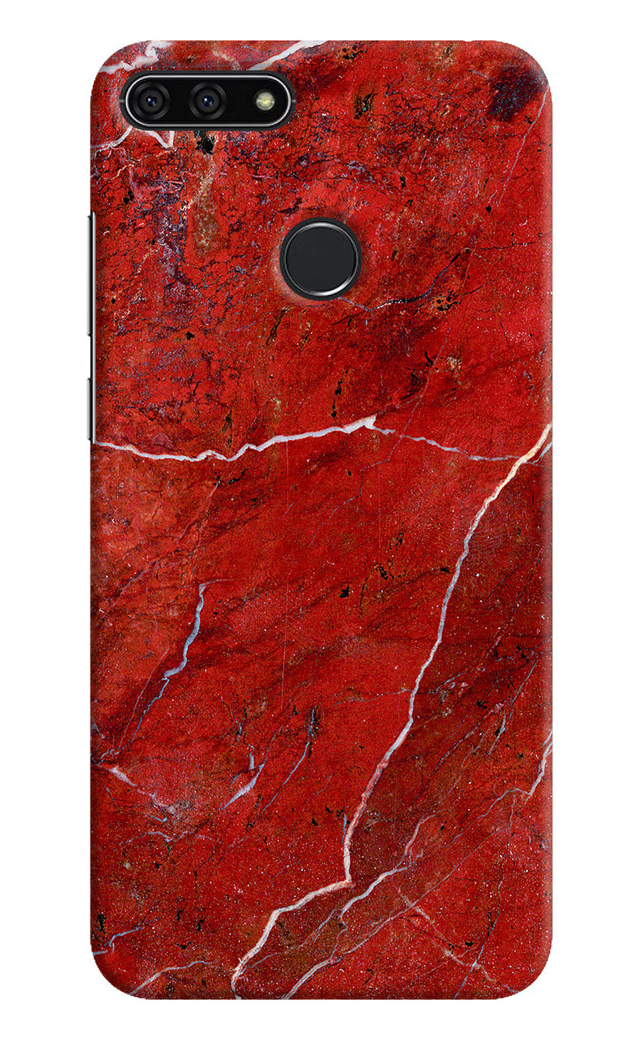 Red Marble Design Honor 7A Back Cover, Hard case