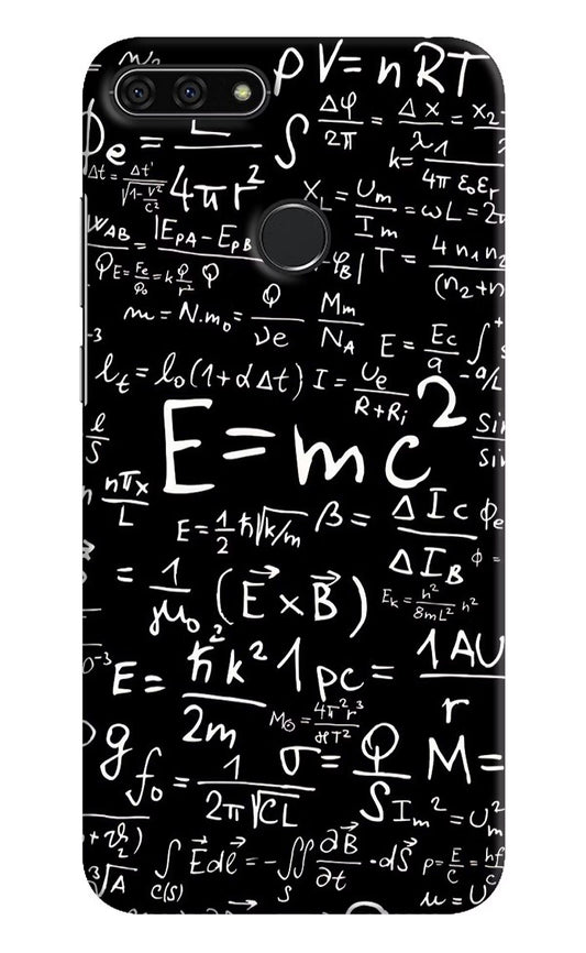 Physics Formula Honor 7A Hard Case Back Cover by Casekaro