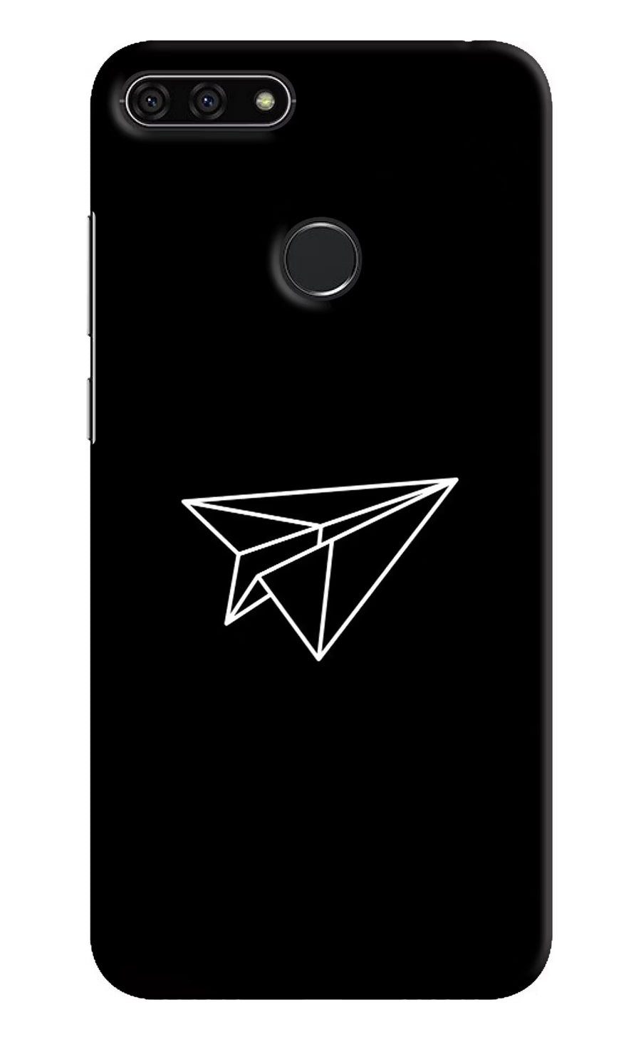 Paper Plane White Honor 7A Back Cover, Hard case