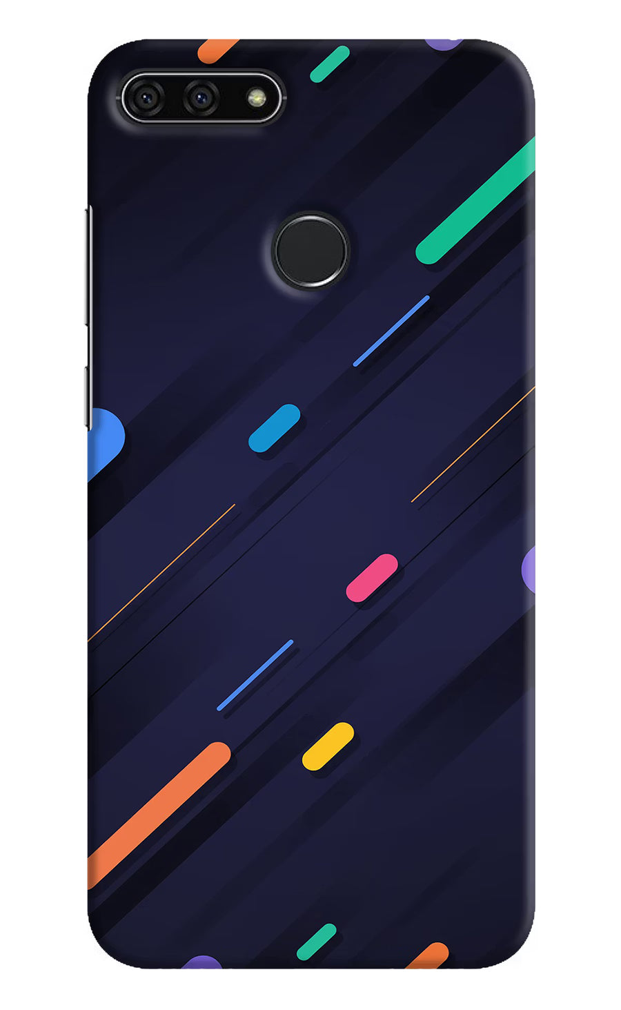 Abstract Design Honor 7A Back Cover, Hard case