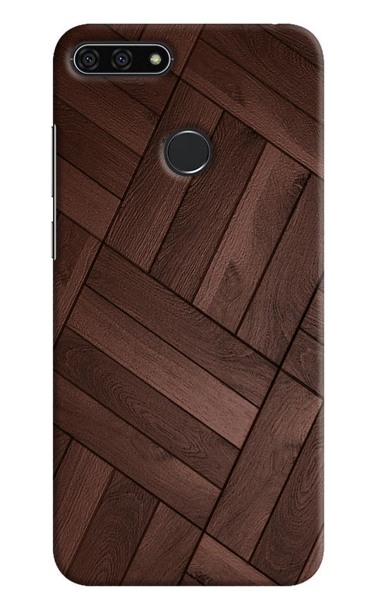 Wooden Texture Design Honor 7A Hard Case Back Cover by Casekaro