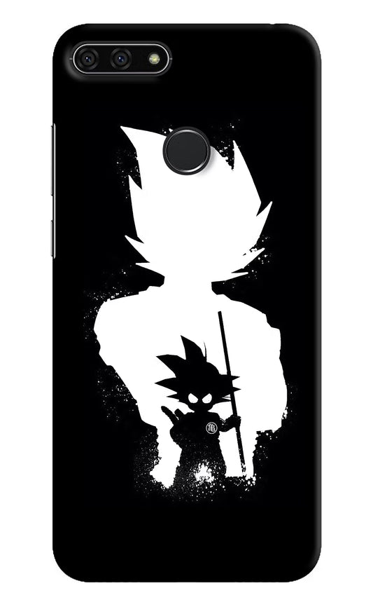 Goku Shadow Honor 7A Hard Case Back Cover by Casekaro