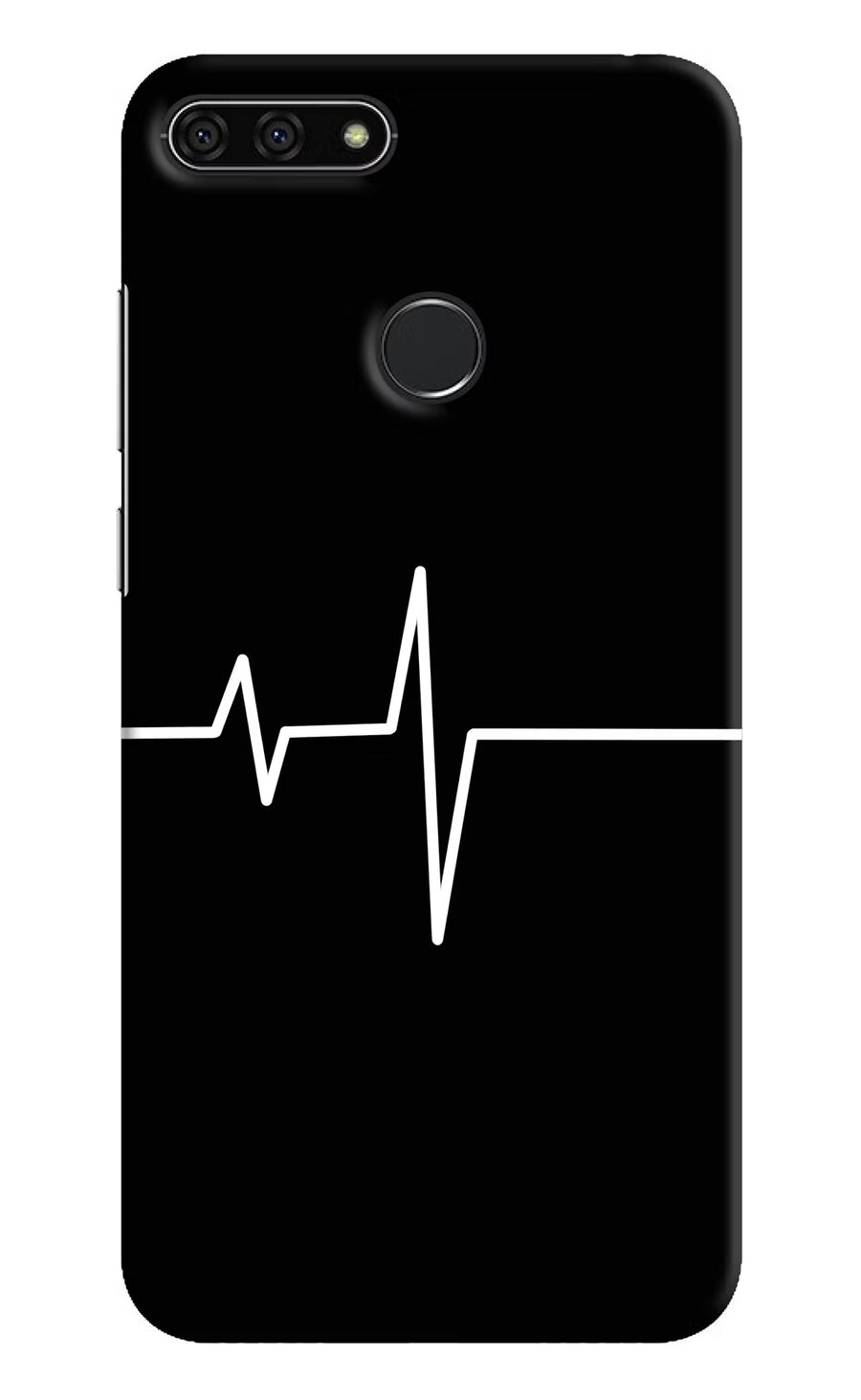 Heart Beats Honor 7A Back Cover, Hard case