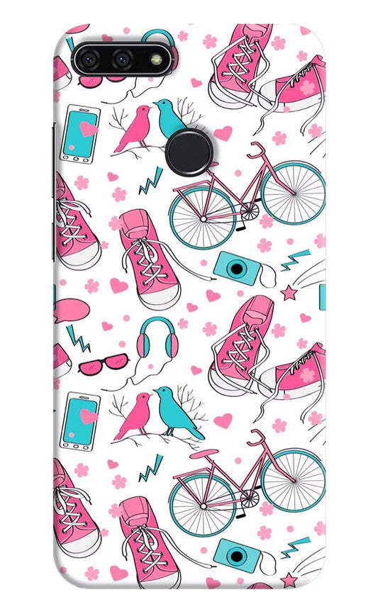 Artwork Honor 7A Hard Case Back Cover by Casekaro