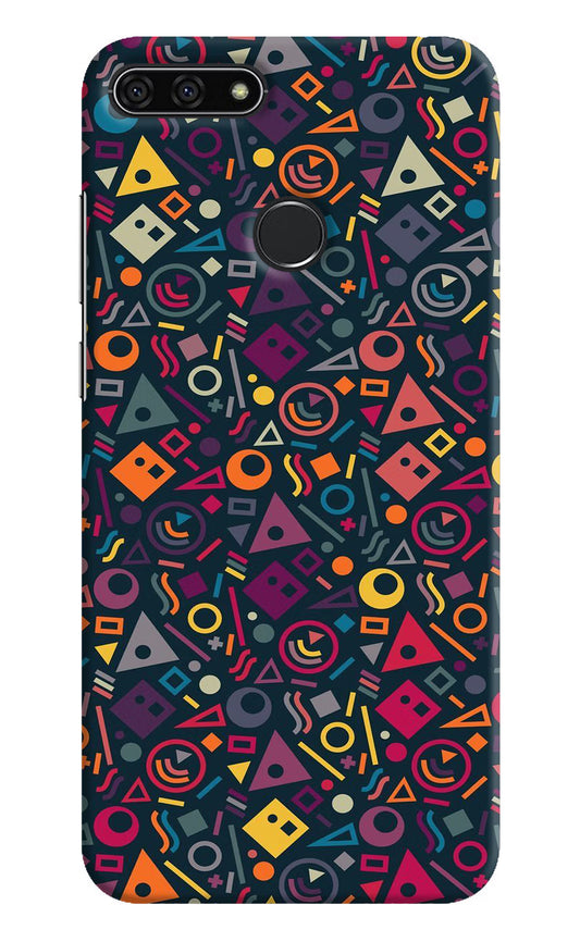 Geometric Abstract Honor 7A Hard Case Back Cover by Casekaro