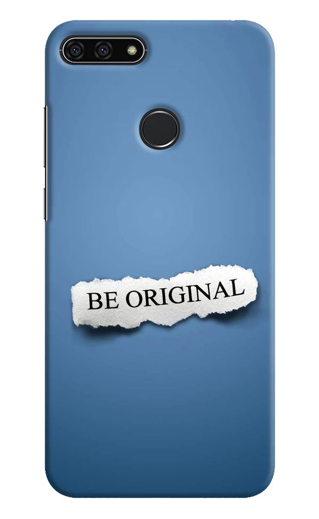 Be Original Honor 7A Hard Case Back Cover by Casekaro