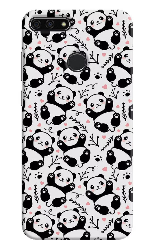 Cute Panda Honor 7A Hard Case Back Cover by Casekaro