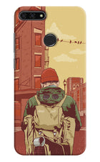 Adventurous Honor 7A Hard Case Back Cover by Casekaro