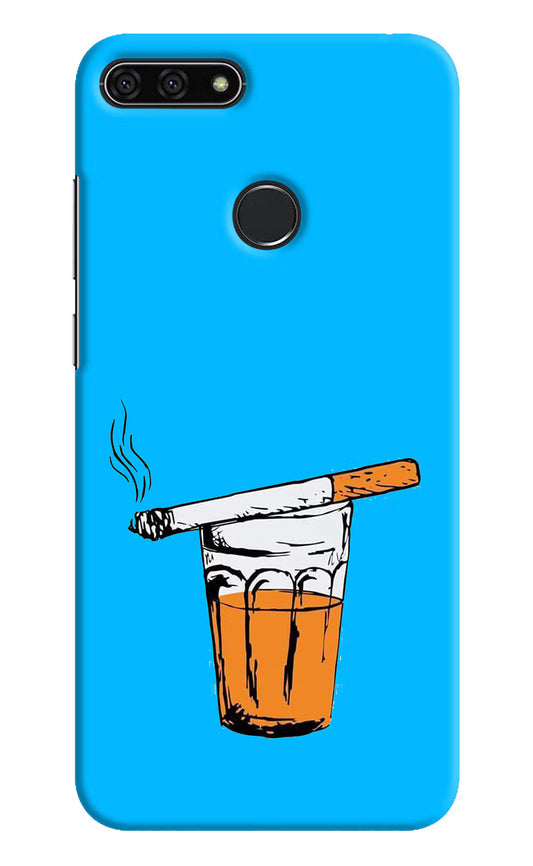 Chai Sutta Honor 7A Hard Case Back Cover by Casekaro