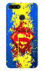 Superman logo Honor 7A Hard Case Back Cover by Casekaro