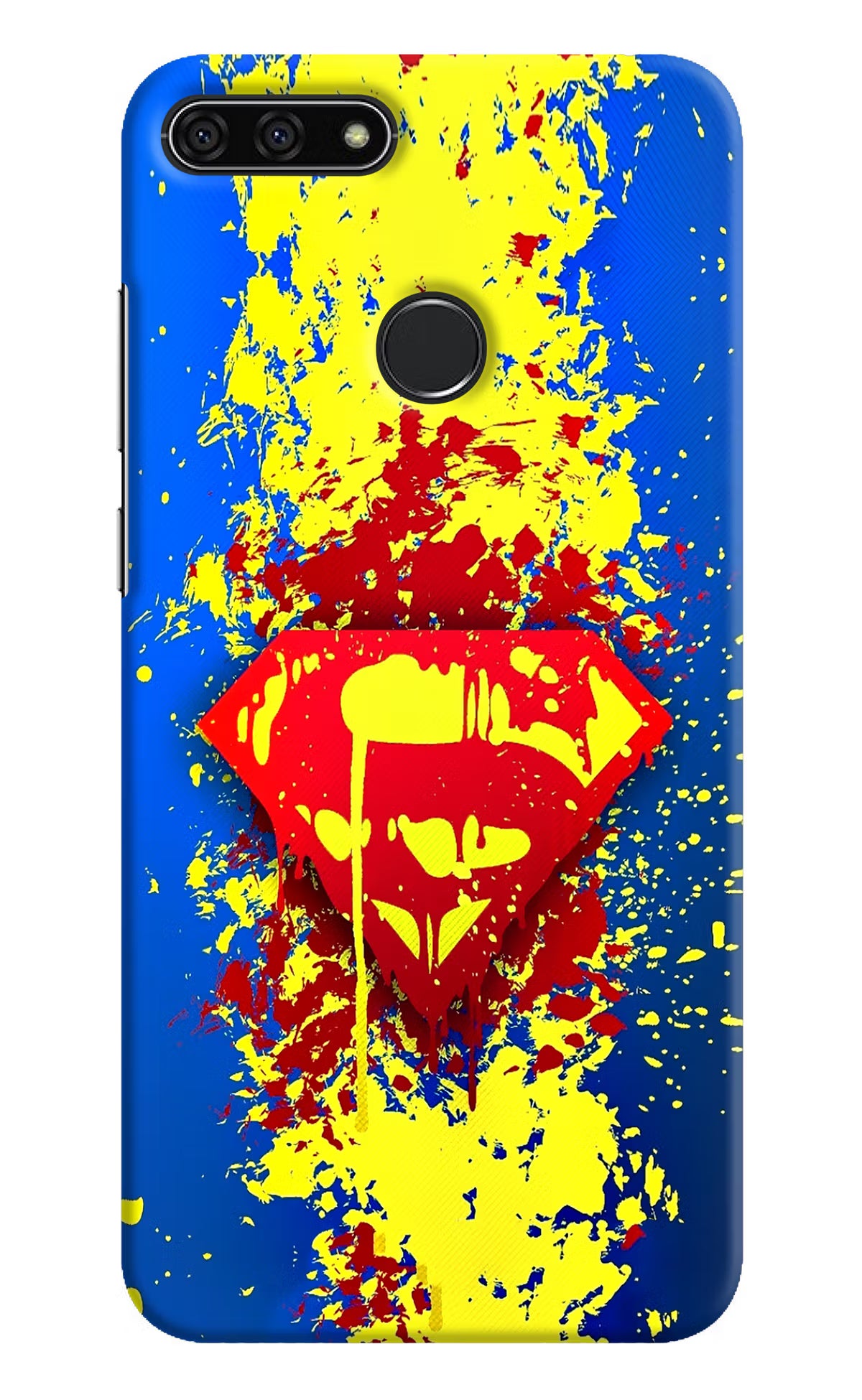 Superman logo Honor 7A Hard Case Back Cover by Casekaro