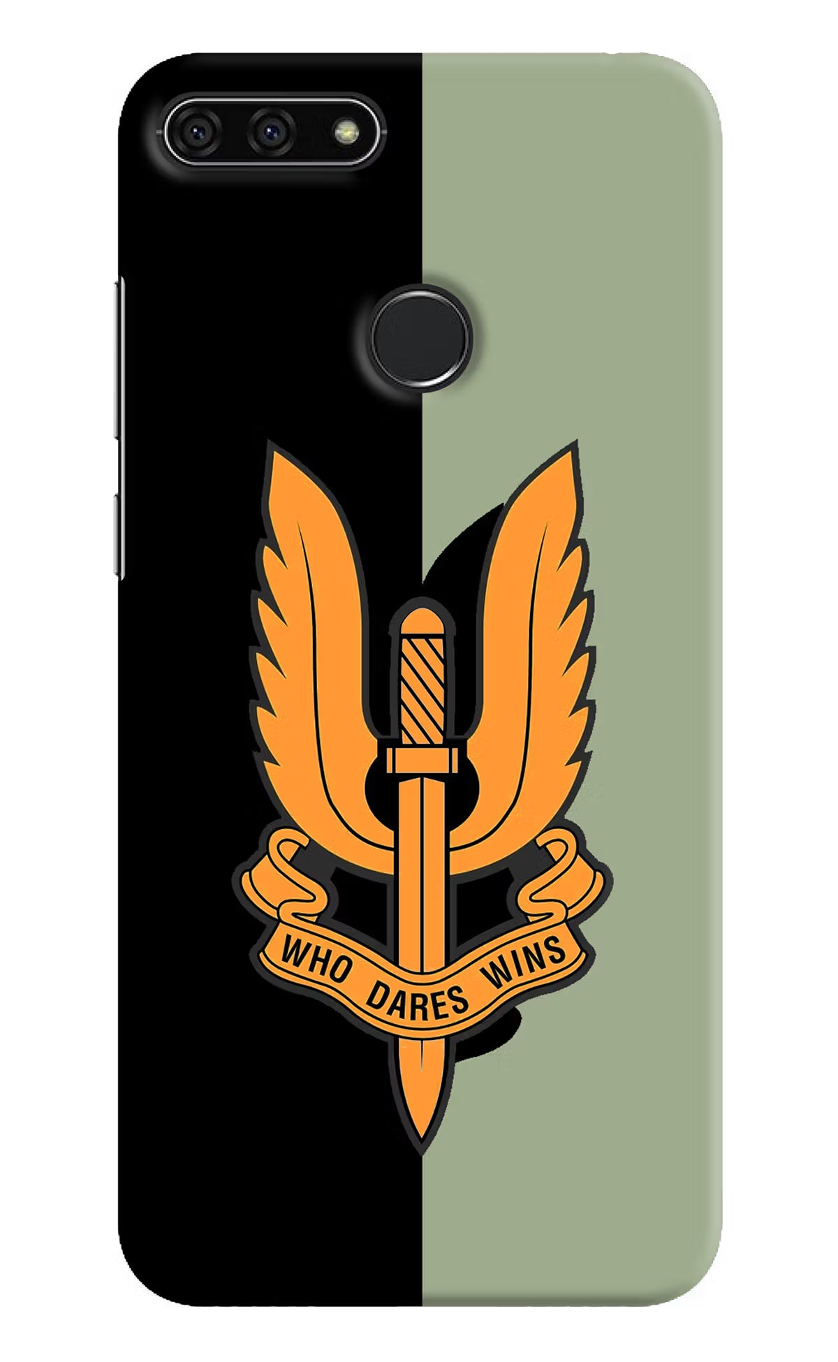 Balidan Logo Honor 7A Hard Case Back Cover by Casekaro