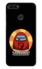 Among Us Shhh! Honor 7A Hard Case Back Cover by Casekaro