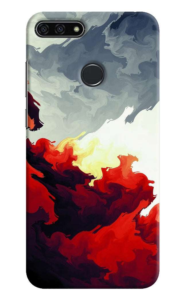 Fire Cloud Honor 7A Hard Case Back Cover by Casekaro