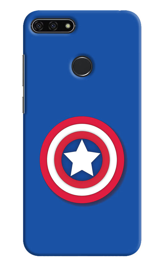 Shield Honor 7A Hard Case Back Cover by Casekaro