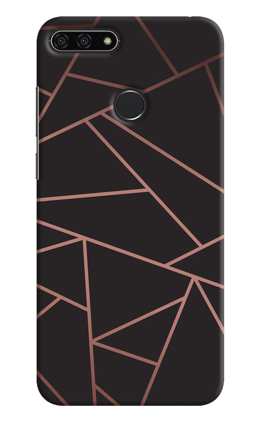 Geometric Pattern Honor 7A Back Cover, Hard case