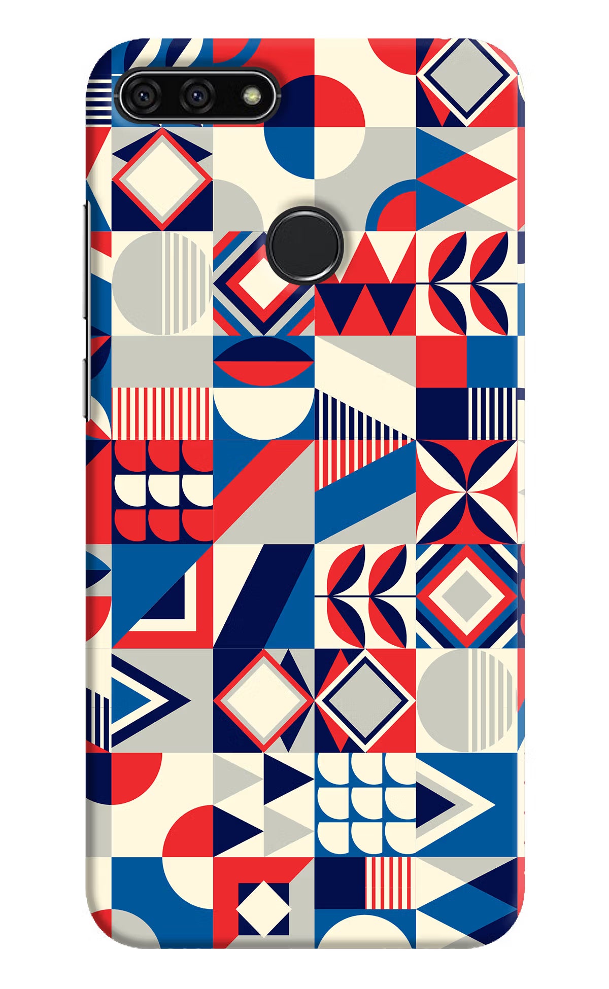Colorful Pattern Honor 7A Hard Case Back Cover by Casekaro