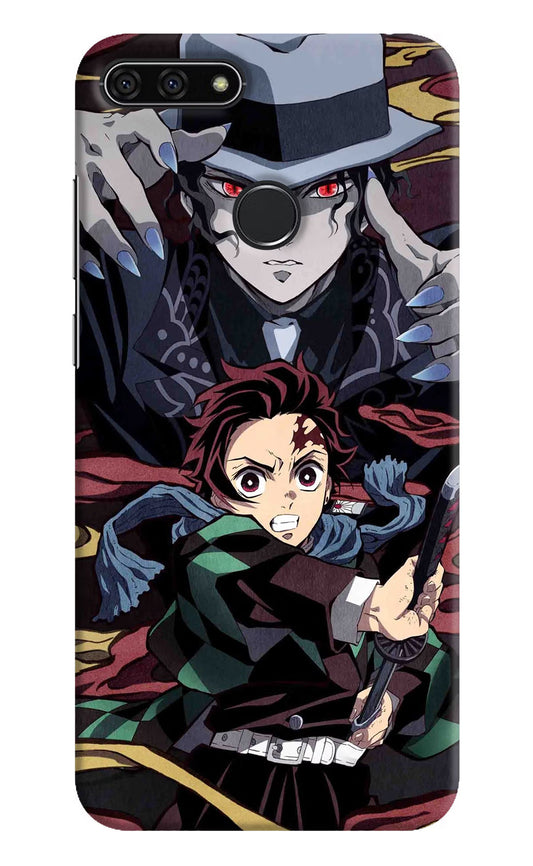 Demon Slayer Honor 7A Hard Case Back Cover by Casekaro