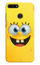 Sponge 1 Honor 7A Hard Case Back Cover by Casekaro