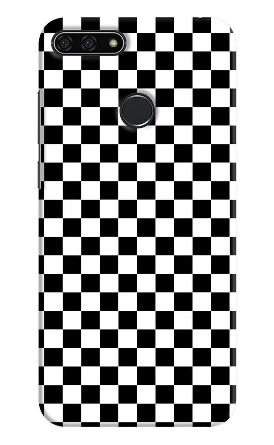 Chess Board Honor 7A Hard Case Back Cover by Casekaro