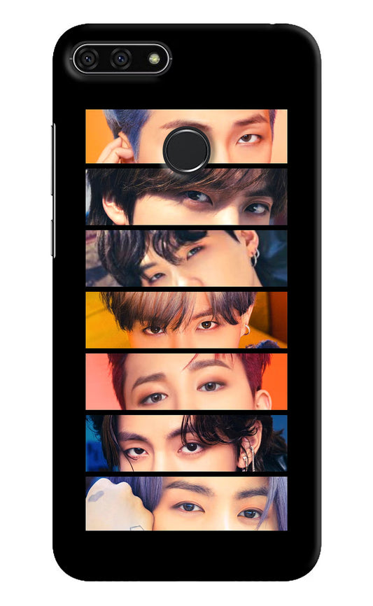 BTS Eyes Honor 7A Hard Case Back Cover by Casekaro