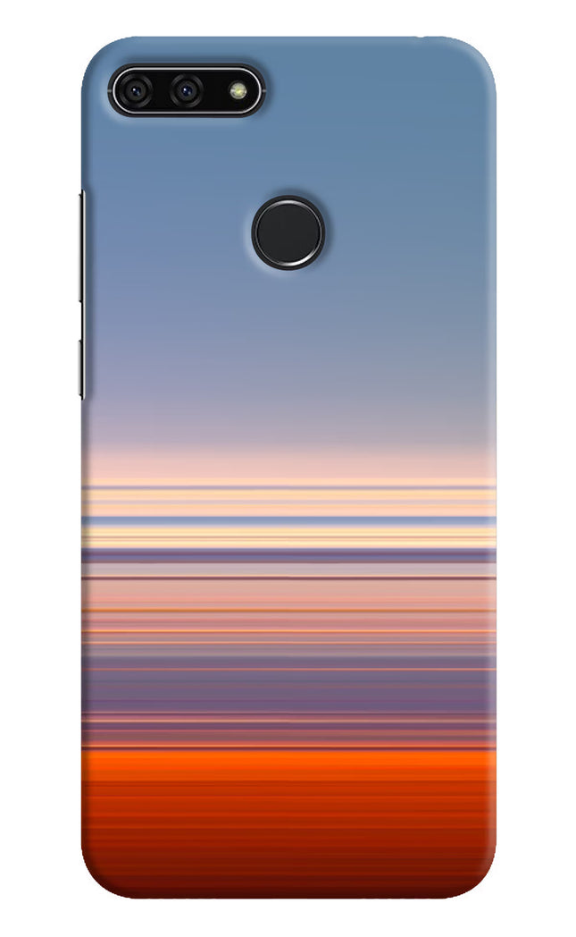Morning Colors Honor 7A Hard Case Back Cover by Casekaro